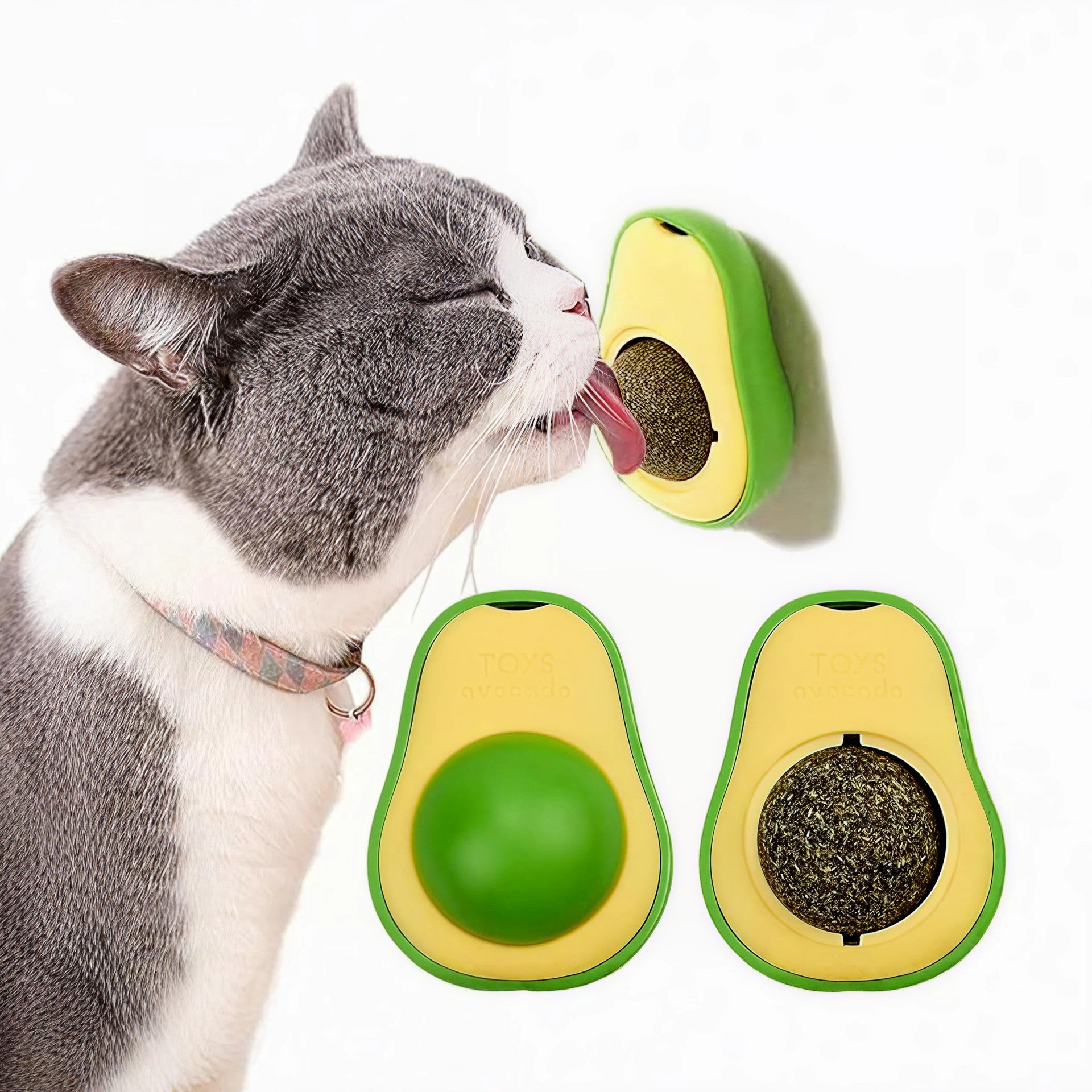 ⁠Avocato Catnip Ball (Pack of 2)